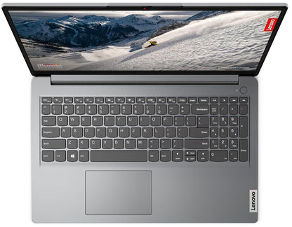 Lenovo Laptop 15.6" Full-HD Screen Intel Celeron 4500 8GB 256GB Win 11 Wi-Fi 6 Dolby Audio™ Speakers