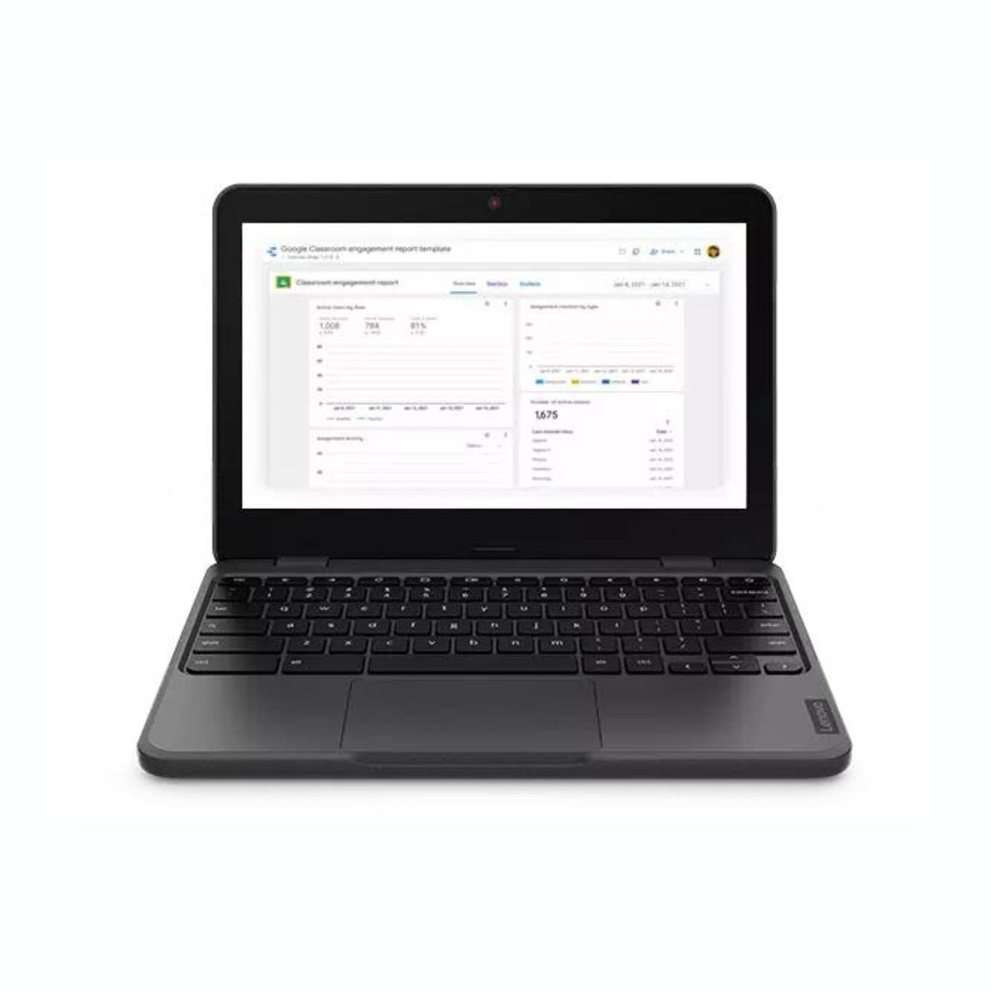 Lenovo Rugged Chromebook 3rd Gen 11.6" HD Micro SD Intel Wi-Fi 4GB 32GB BYOD