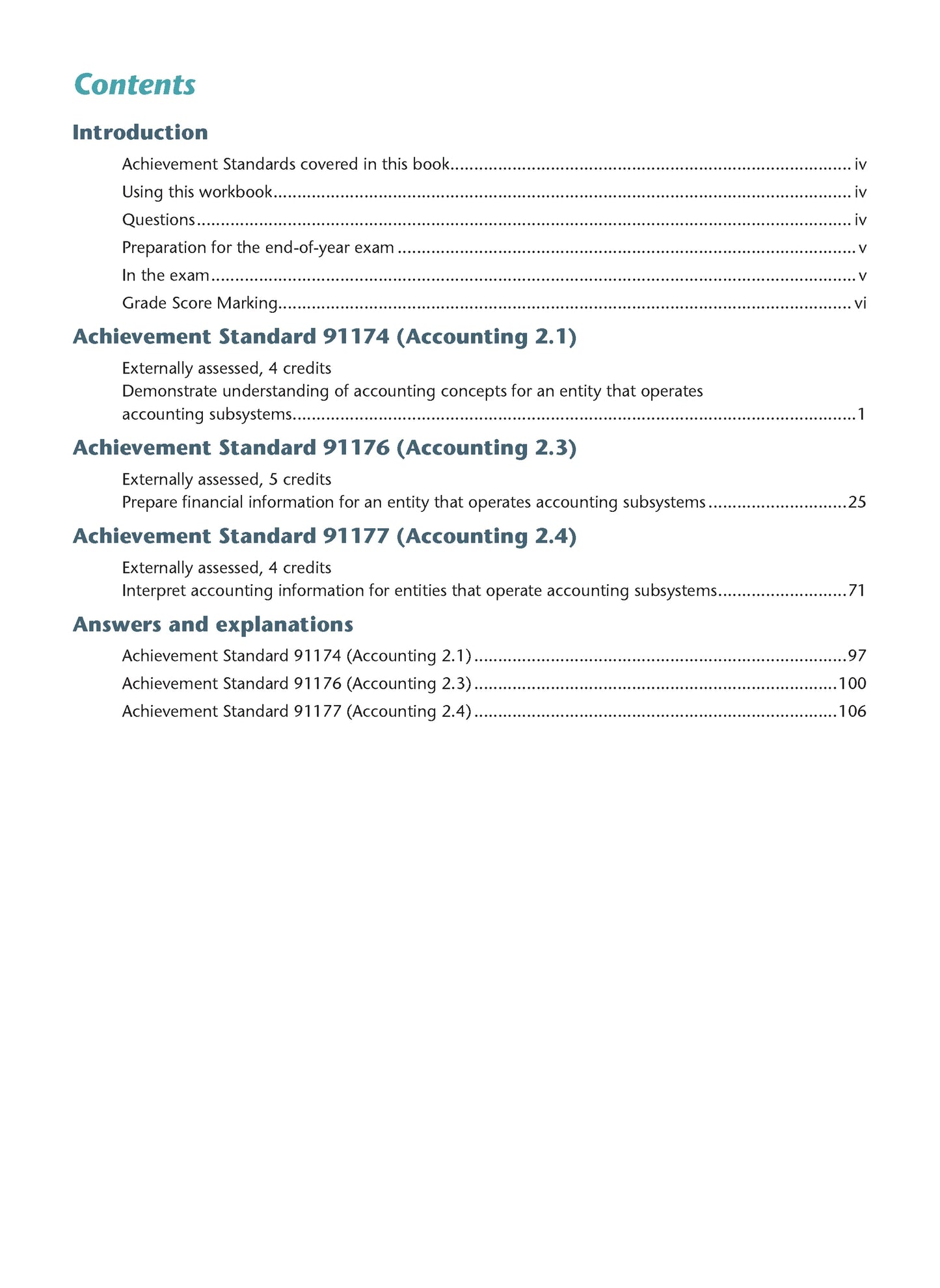 Level 2 Accounting AME Workbook 2026 Edition by Anne Dick covering NCEA Level 2 Accounting Achievement Standards 2.1, 2.3 and 2.4.