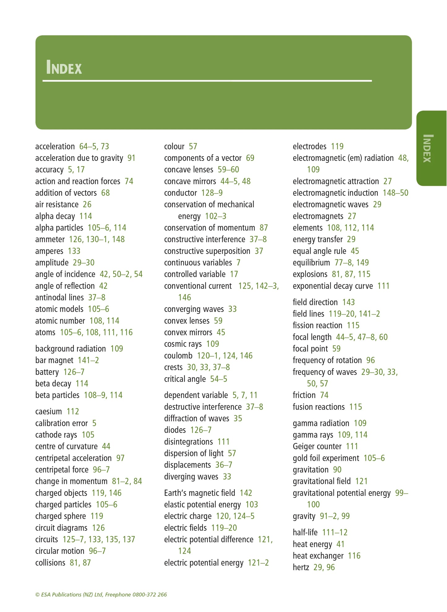 Level 2 Physics Learning Workbook