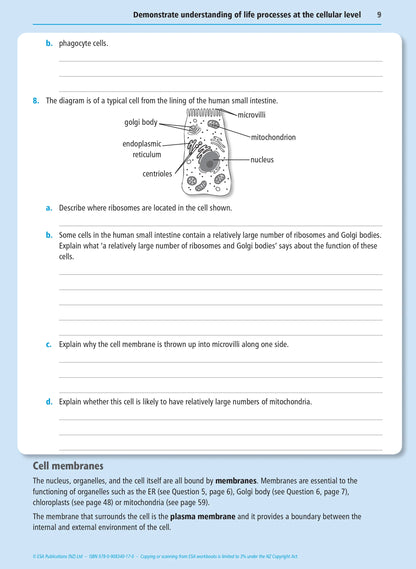 Level 2 Biology Externals Learning Workbook