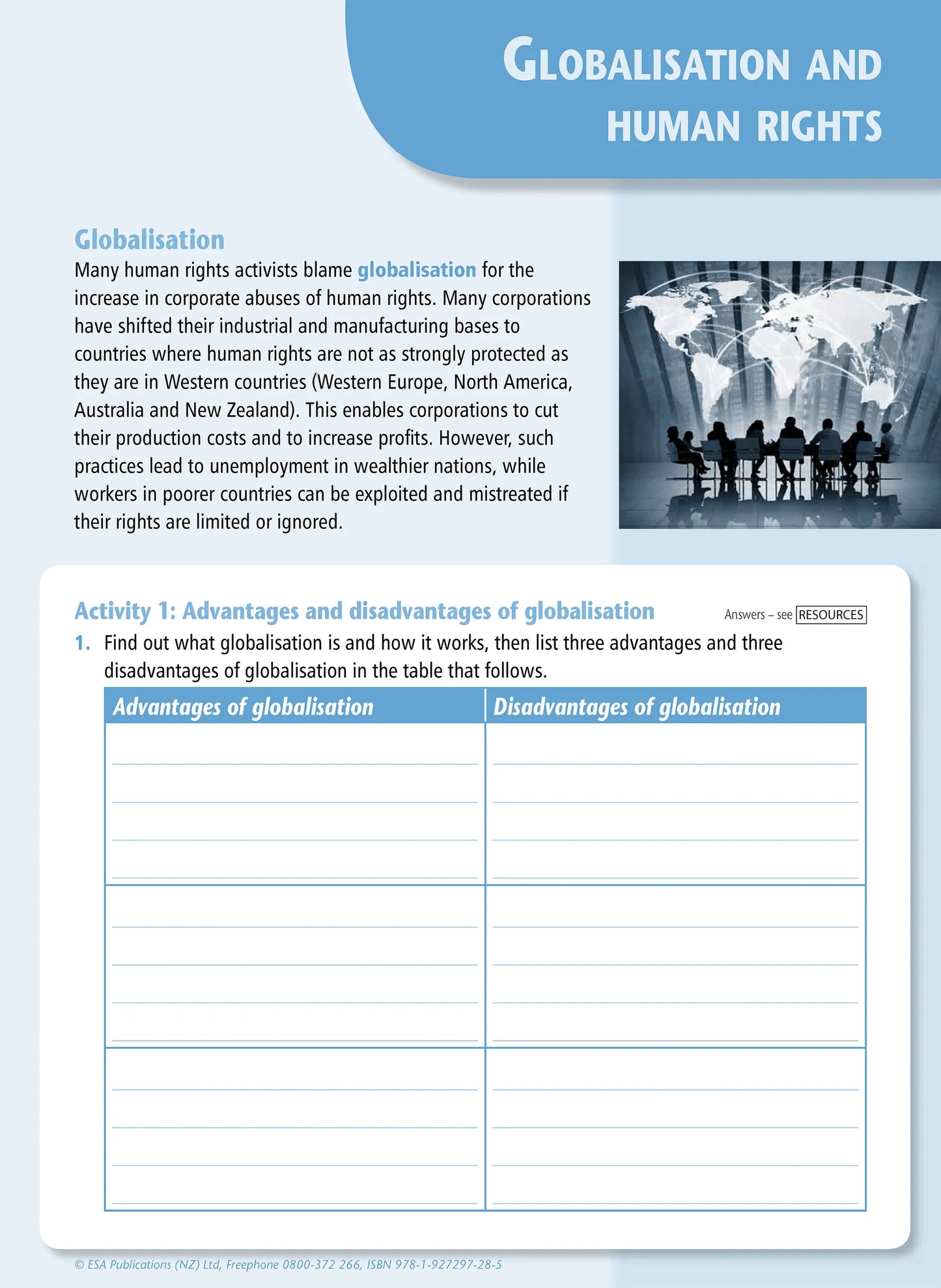 Level 2 Human Rights Learning Workbook