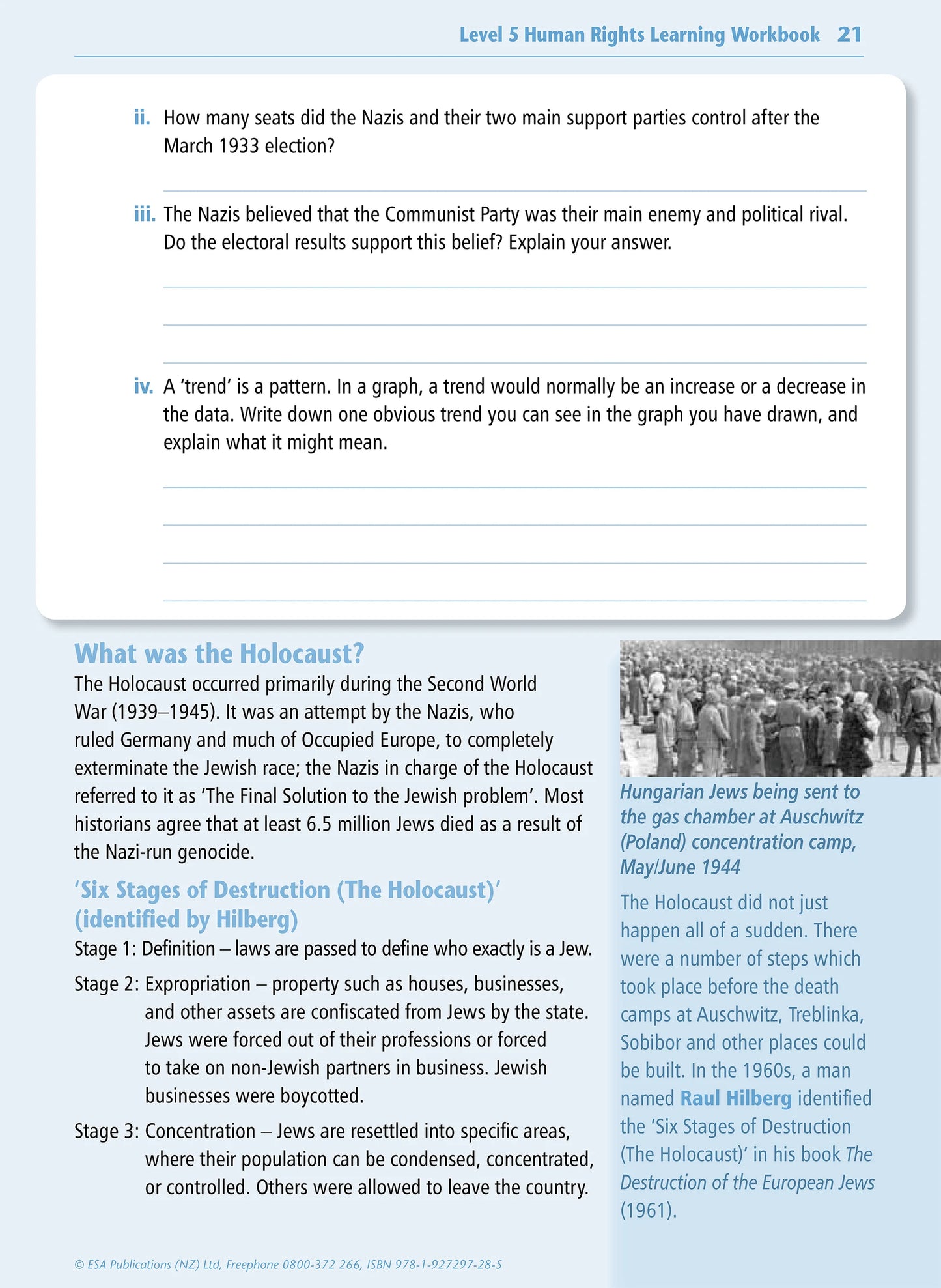 Level 2 Human Rights Learning Workbook