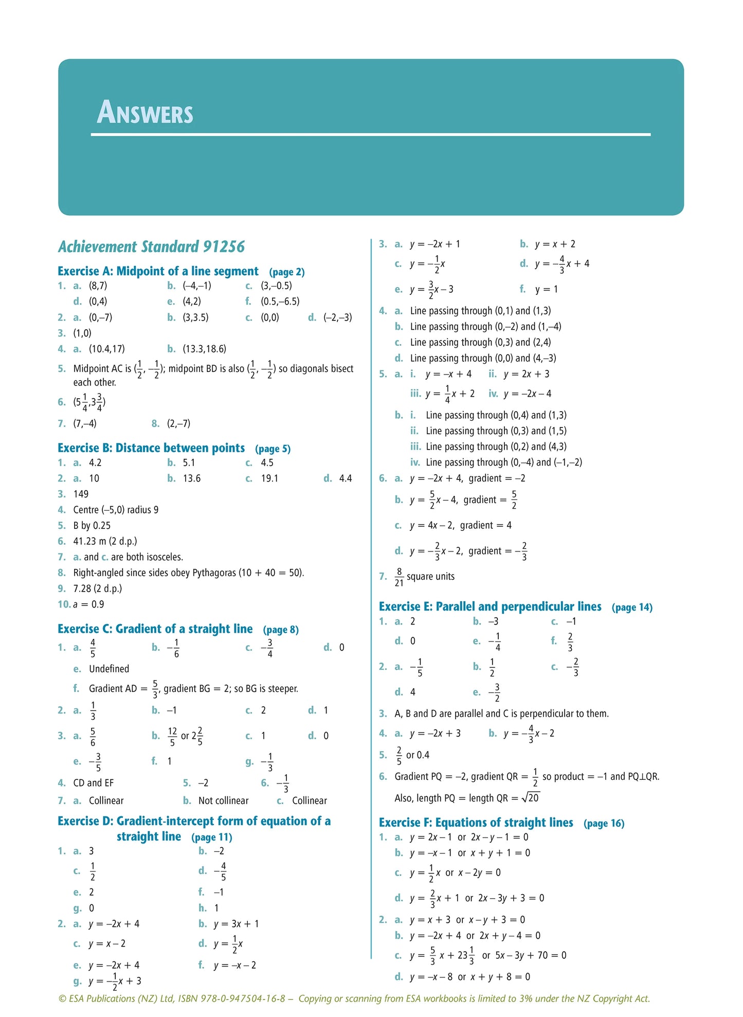 Level 2 Mathematics and Statistics Learning Workbook