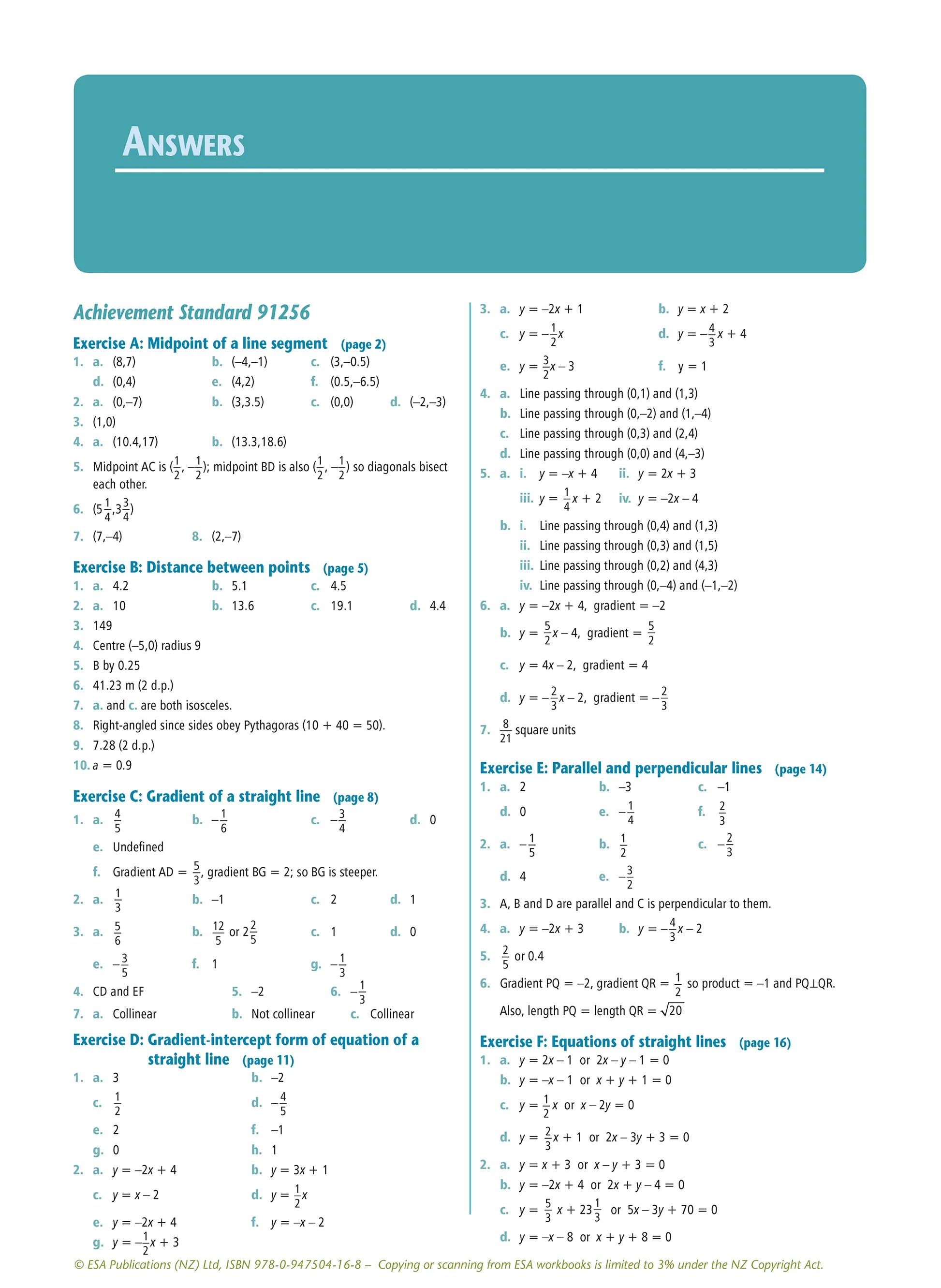 Level 2 Mathematics and Statistics Learning Workbook