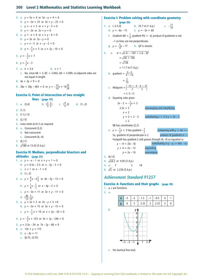 Level 2 Mathematics and Statistics Learning Workbook