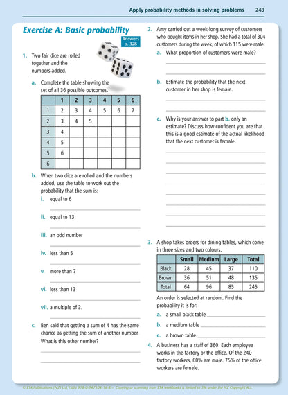 Level 2 Mathematics and Statistics Learning Workbook