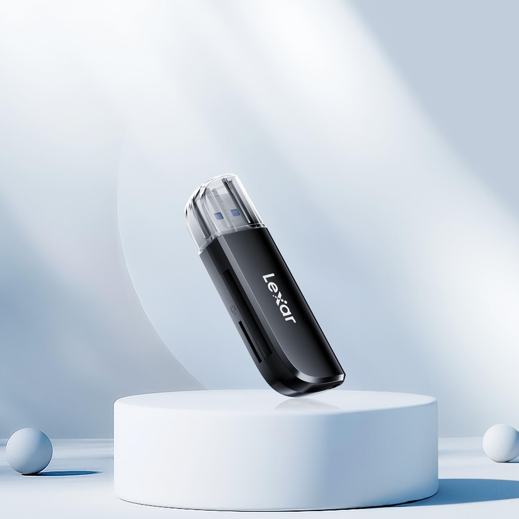 Lexar Dual-Slot USB SD & Micro-SD Card Reader