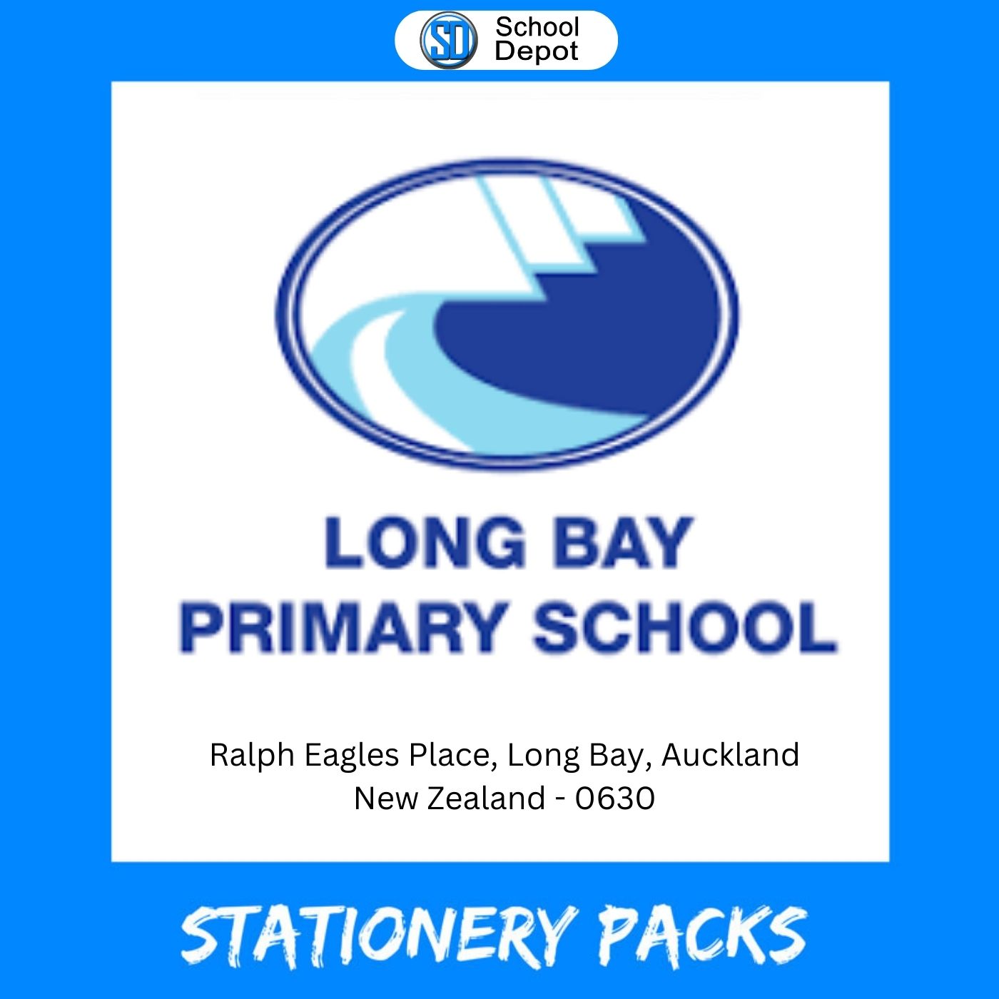 Long Bay Primary School Stationery Pack Kowhai Team Year 0/1