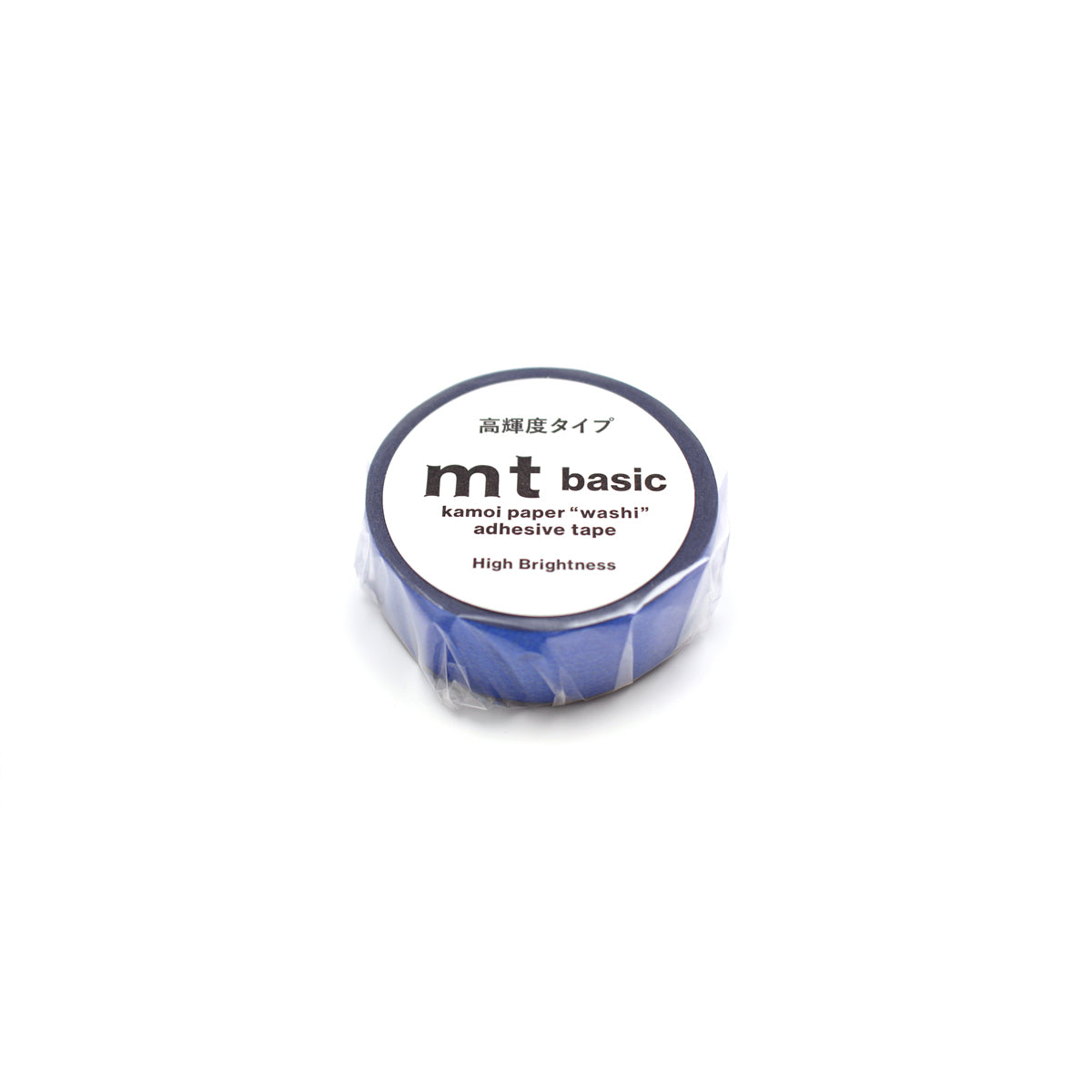 MT Washi Tape 15mm x 7m Metallic High Brightness Blue