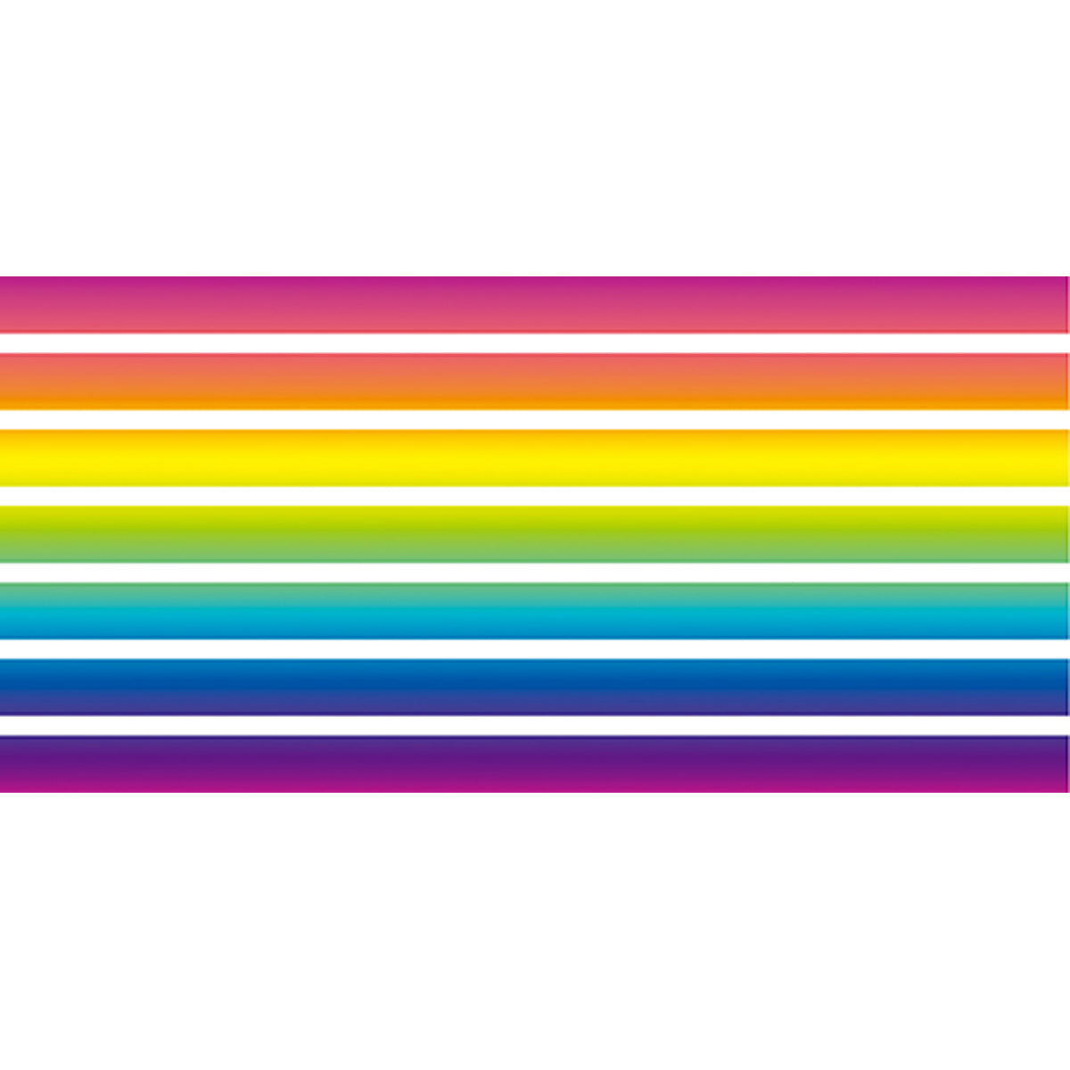 MT Washi Tape 6mm x 10m Rainbow Assortment Set of 7