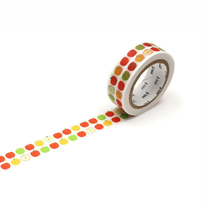 MT Washi Tape 15mm x 7m EX Apple