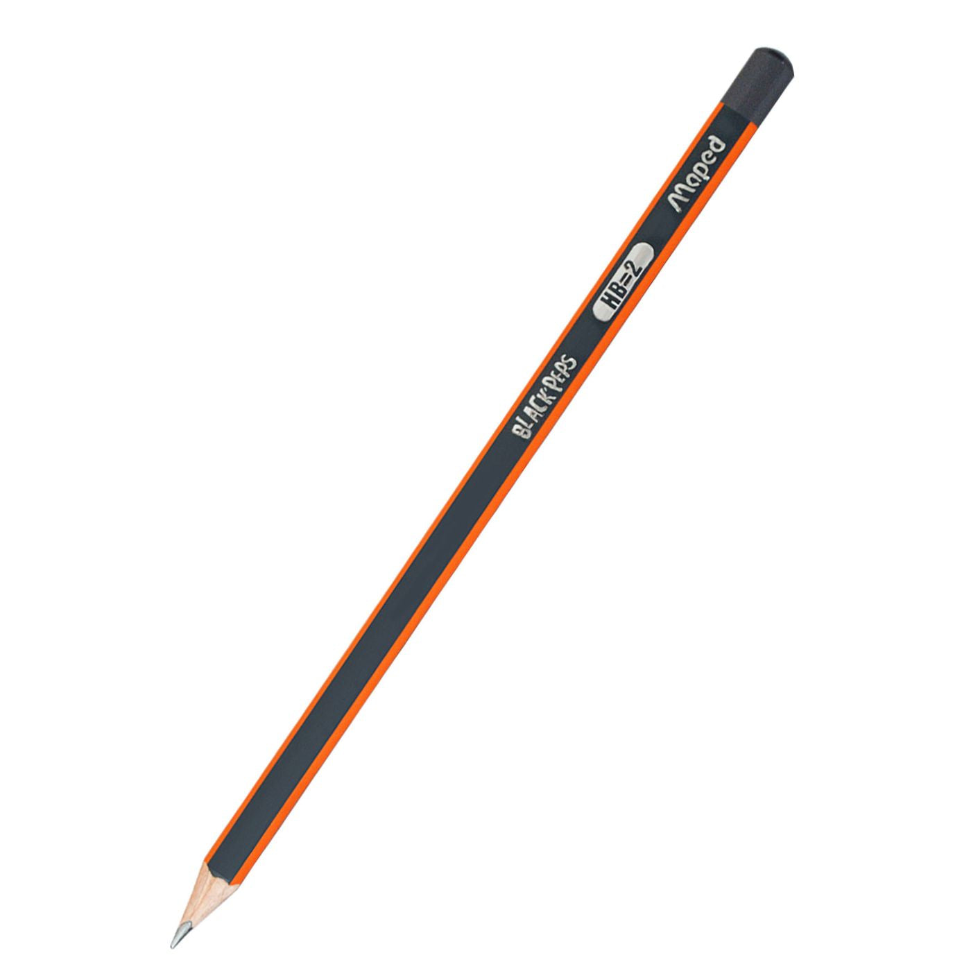 Maped HB Pencils Black Peps [Triangular]