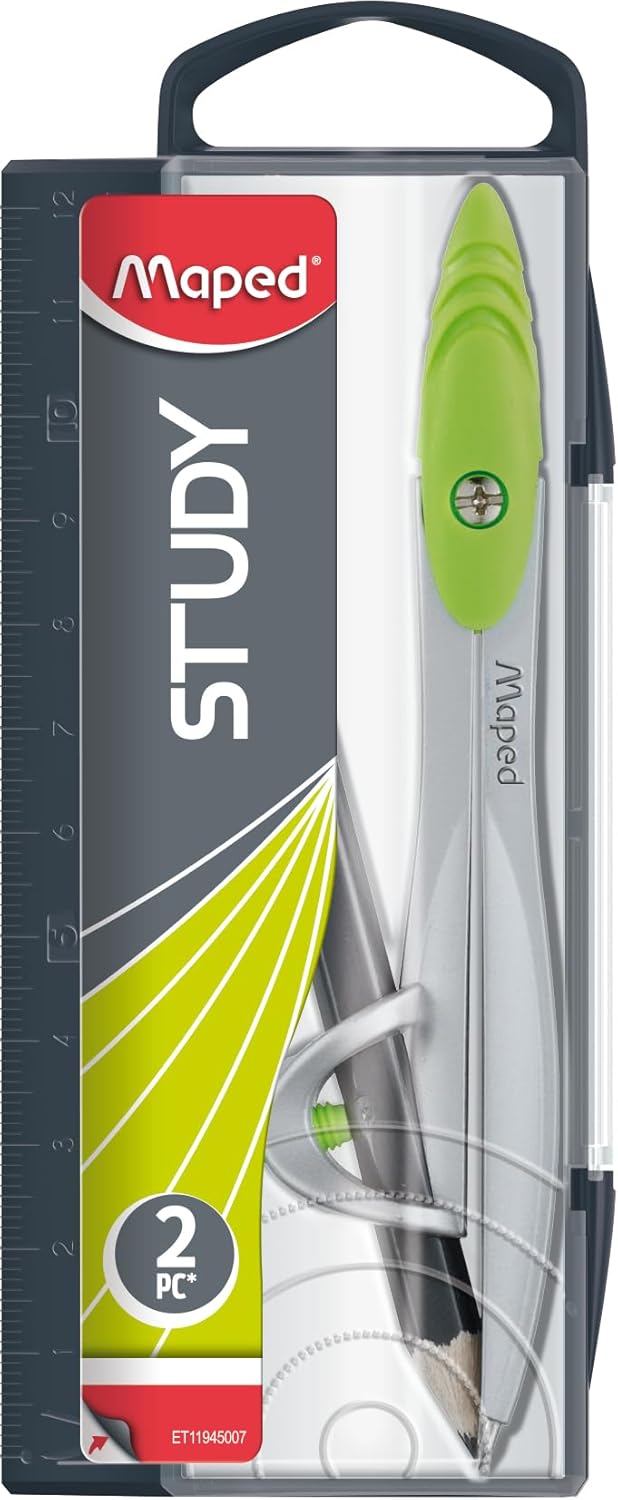 Maped Study Compass Metal Universal 2 Piece