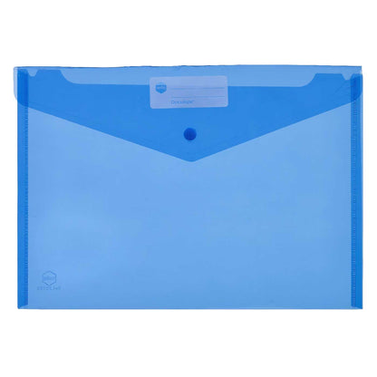 Marbig Document Wallet Doculope A4 Blue