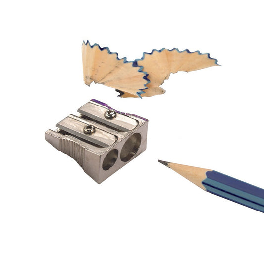 Marbig Pencil Sharpener Metal Double Hole