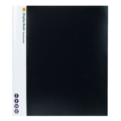 Marbig Display Book A4 40 Pocket Black