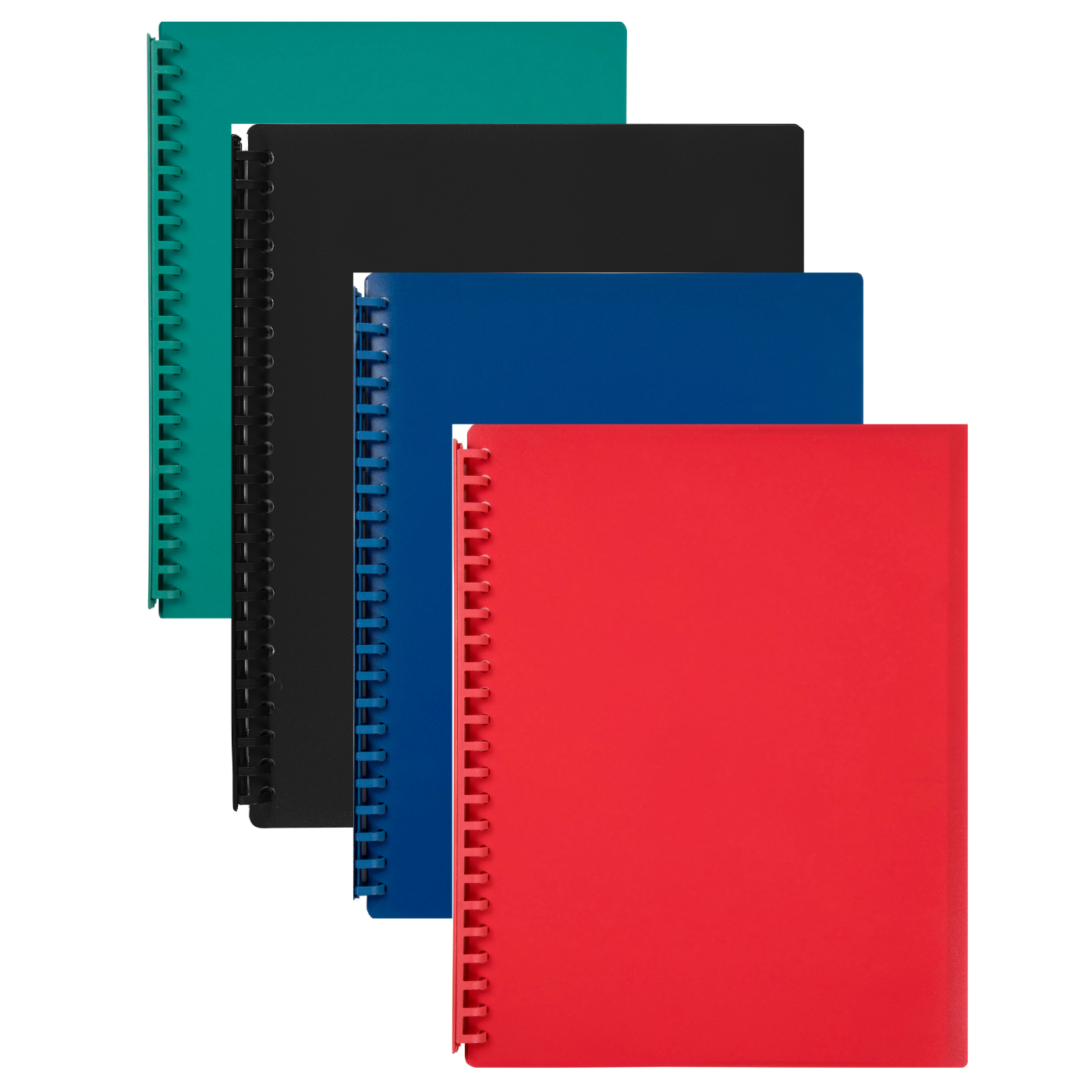 Marbig Display Book A4 Refillable 20 Pocket Assorted