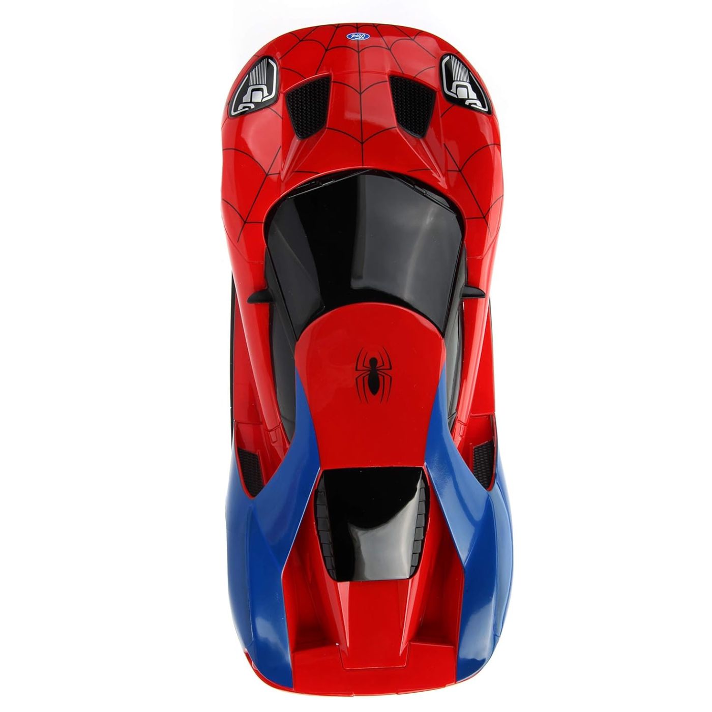 Marvel Spider-Man Radio-Controlled 2017 Ford GT Car 1: 16 Scale Red and Blue