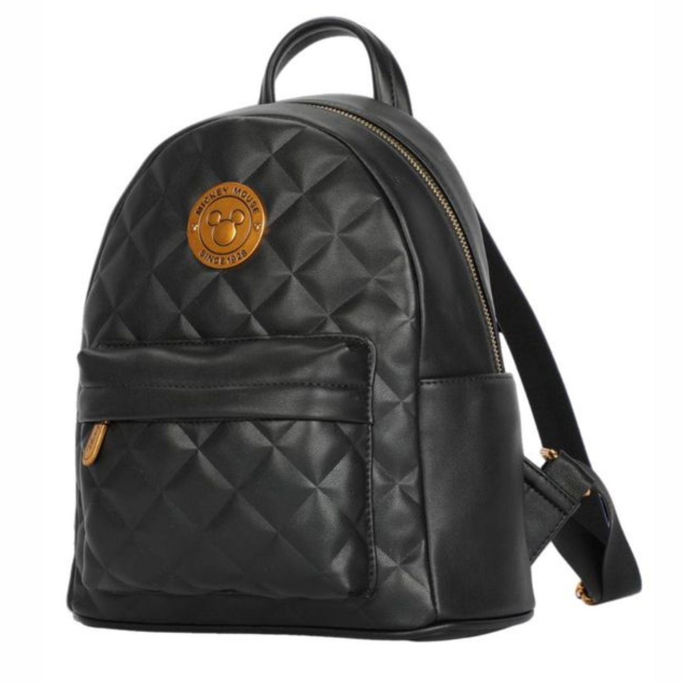 Micky Deluxe Mini Backpack Officially Licensed Quilted Black
