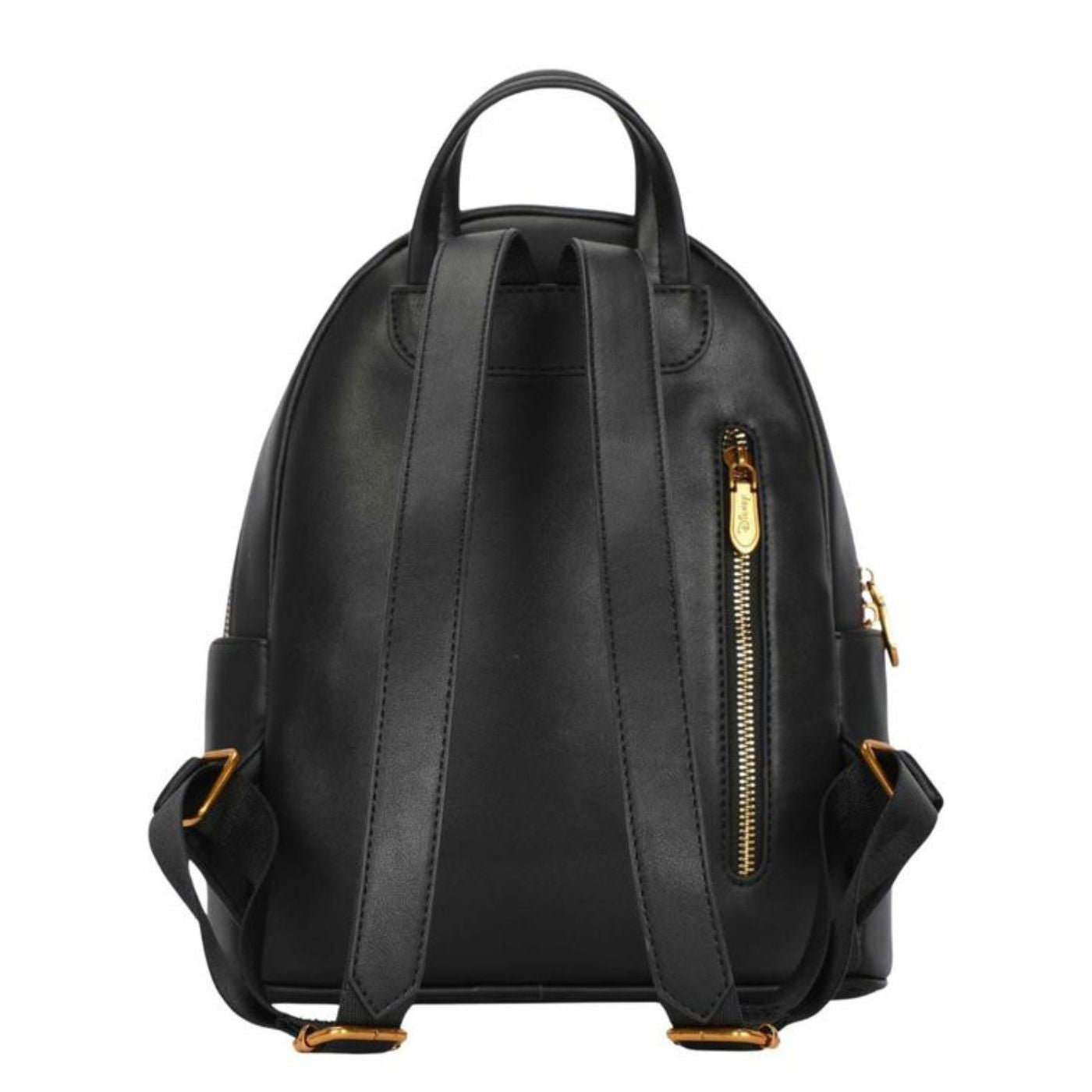 Micky Deluxe Mini Backpack Officially Licensed Quilted Black