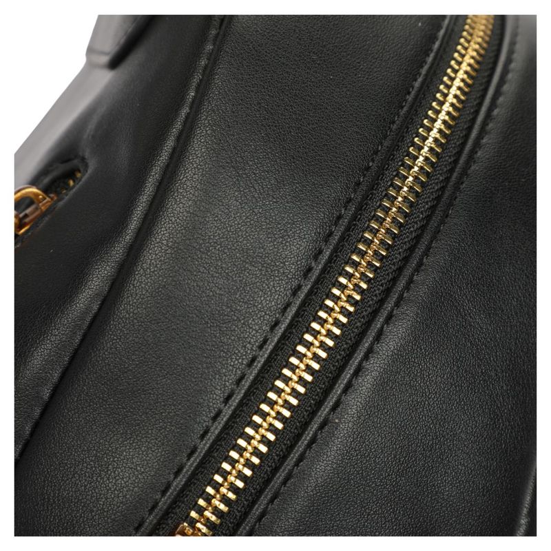 Micky Deluxe Mini Backpack Officially Licensed Quilted Black