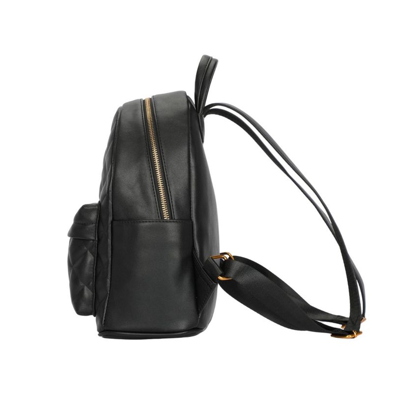Micky Deluxe Mini Backpack Officially Licensed Quilted Black