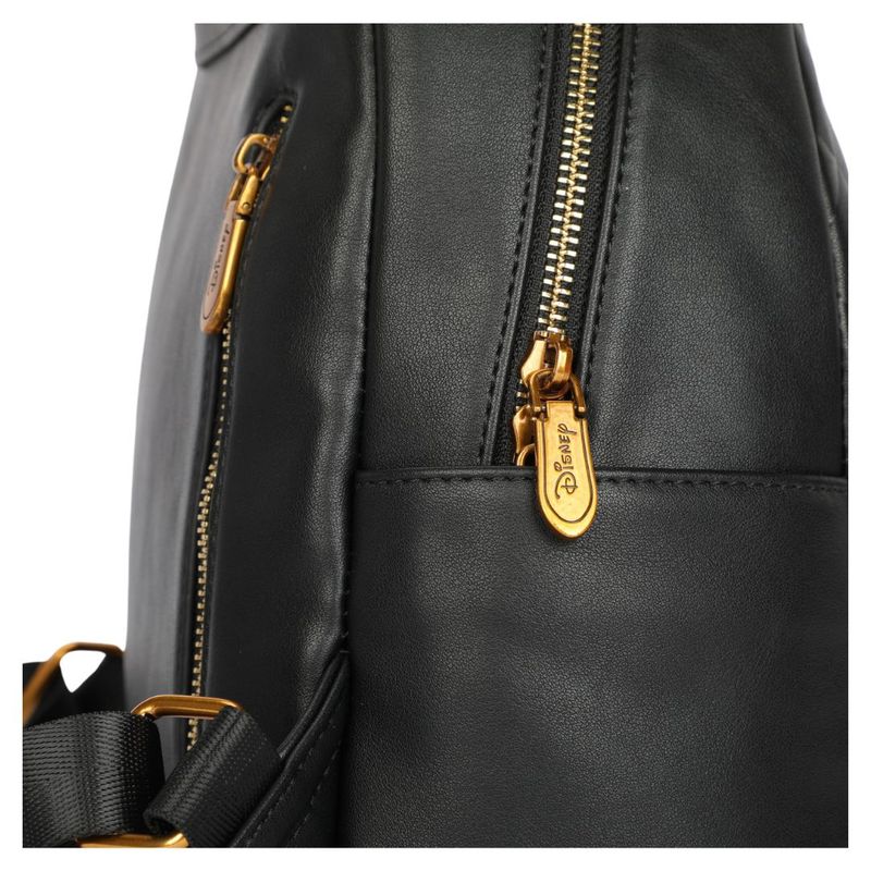 Micky Deluxe Mini Backpack Officially Licensed Quilted Black
