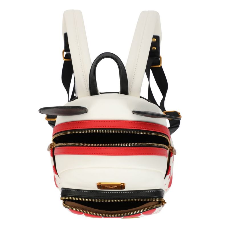 Micky Deluxe Mini Backpack Officially Licensed White/Red