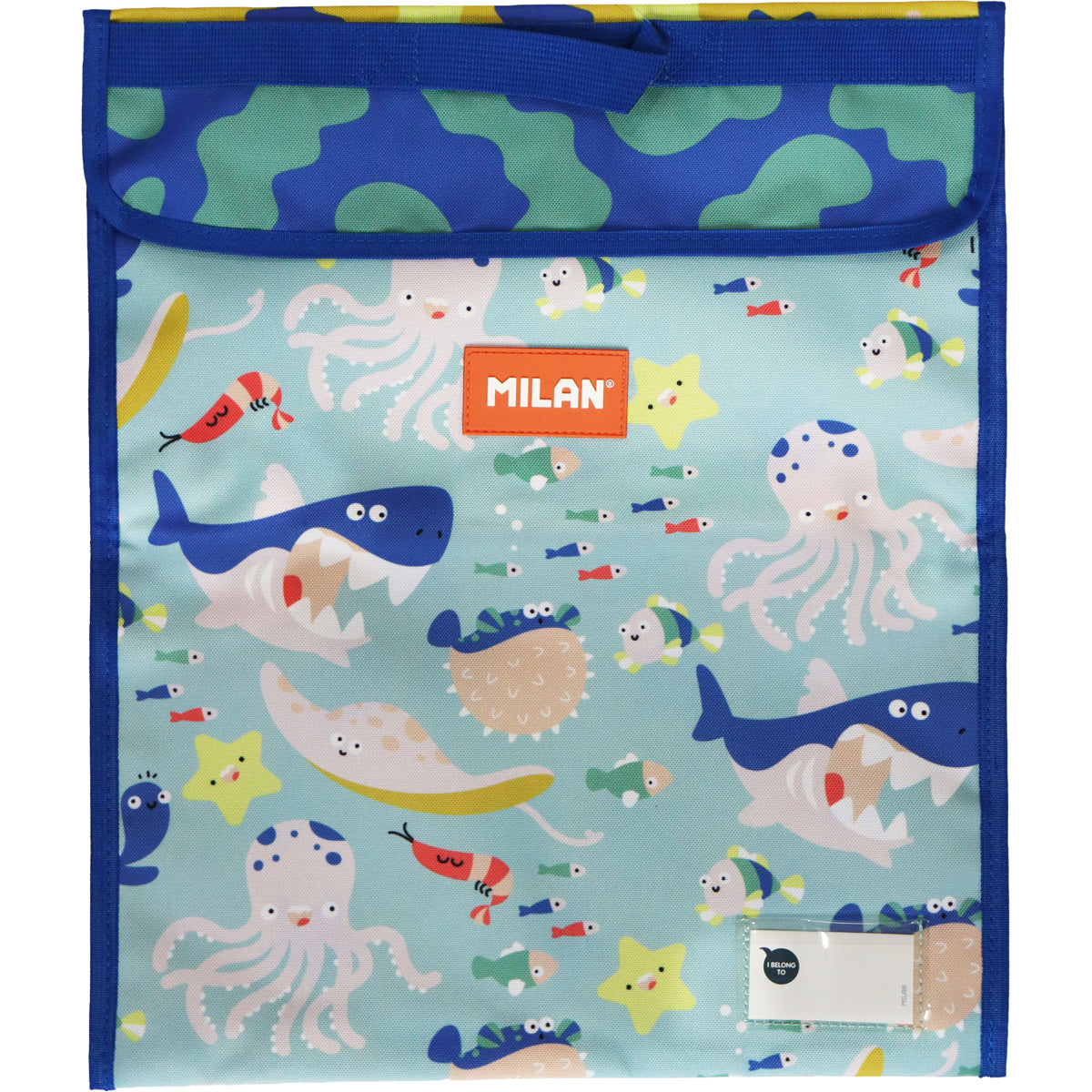 Milan Homework Bag Extra Large 370 x 450mm Sealife
