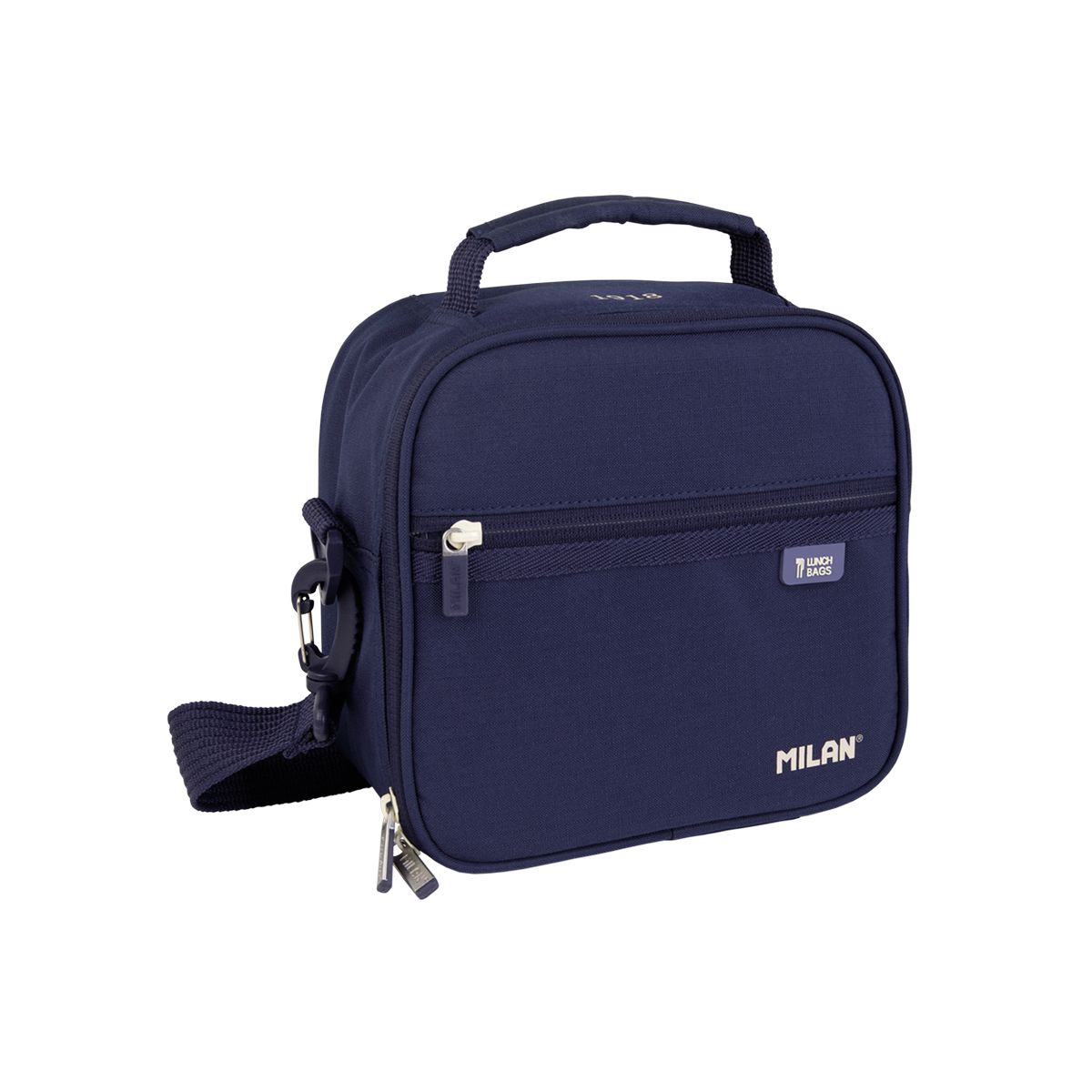 Milan Isothermal Food Bag (3.5 L) with 3 Lunch Boxes 430 Since 1918 Collection - Navy Blue
