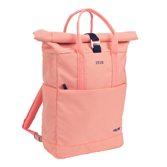 Milan Urban Backpack Top Roll Closure 10L 1918 Series Pink