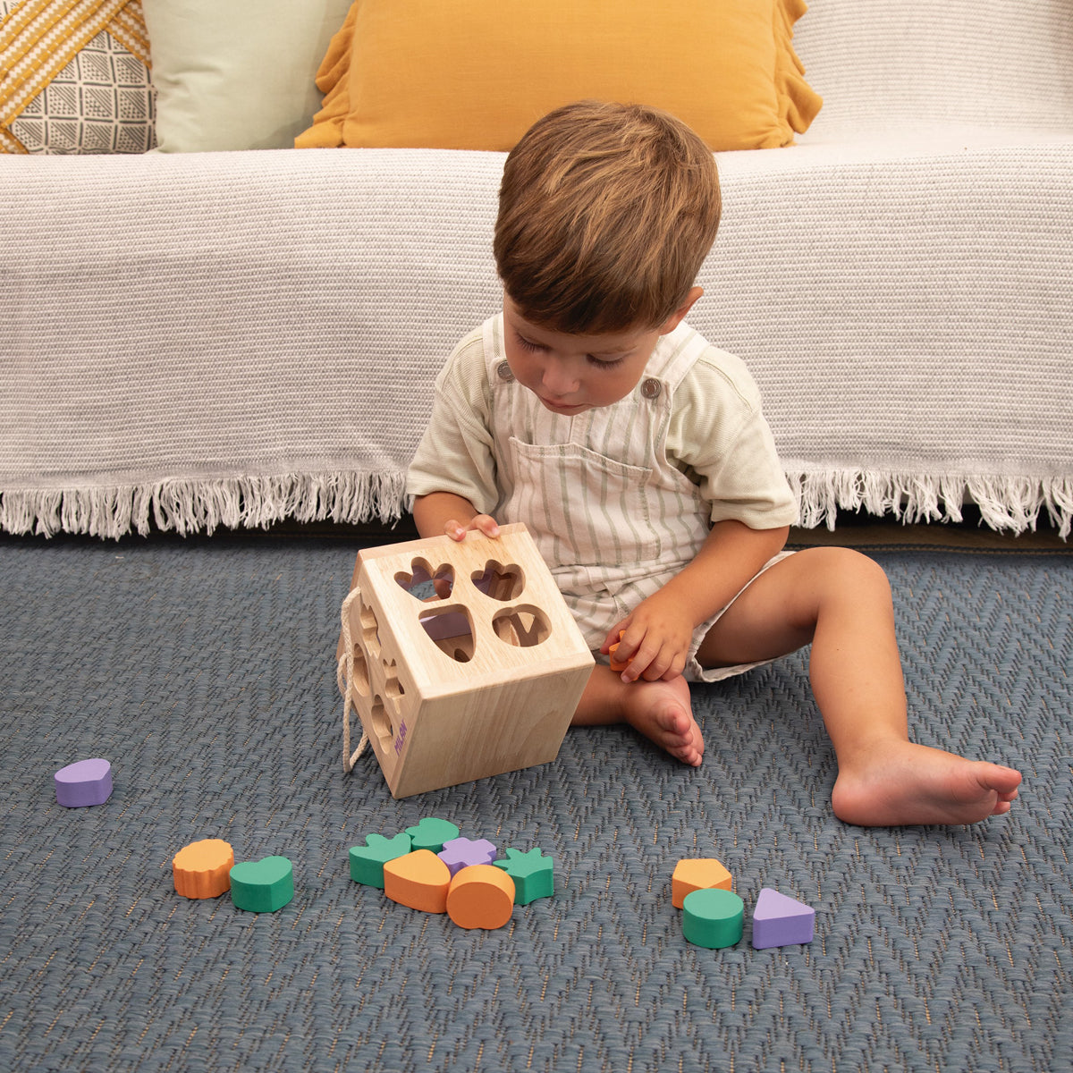 Milan Wooden Educational Rabbit Cube