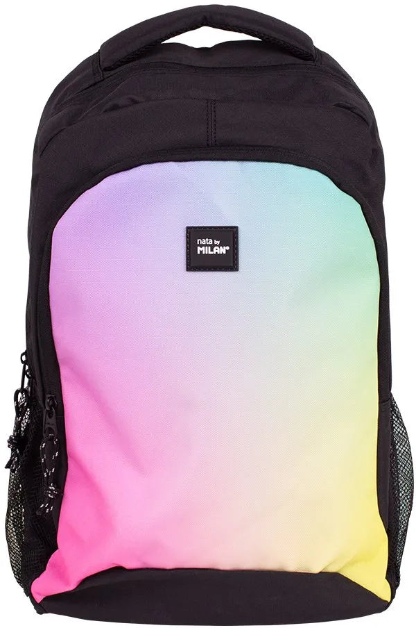 Milan Backpack 2 Zip 21L Sunset Series Black