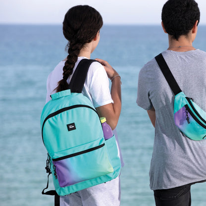 Milan Backpack 2 Zip 22L Sunset Series Turquoise