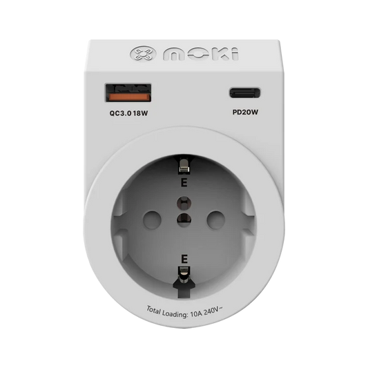 Moki Europe to AU/NZ Travel Adaptor PLUS | 20W USB-C PD