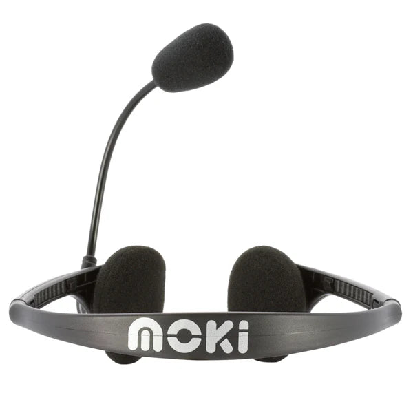 Moki Headphones Lite + Boom Microphone