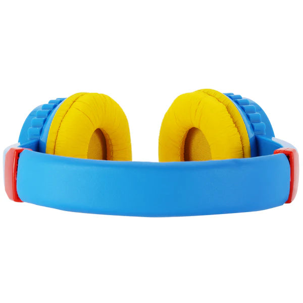 Moki Kids Bluetooth Headphones Volume Limited Blue/Yellow