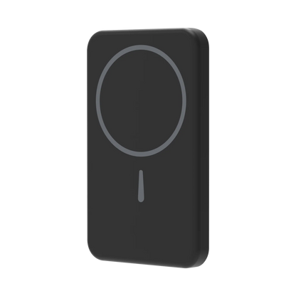 Moki Magnetic Wireless Power Bank 5000mAh – Portable Fast Charging with Magnetic Attachment