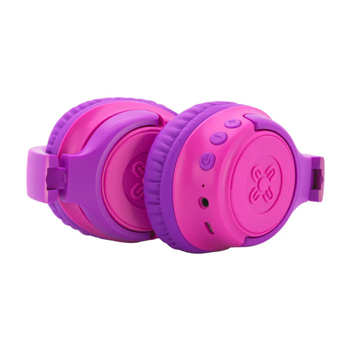 Moki Mixi Kids Wireless Headphones Volume Limited 89dB Pink/Purple