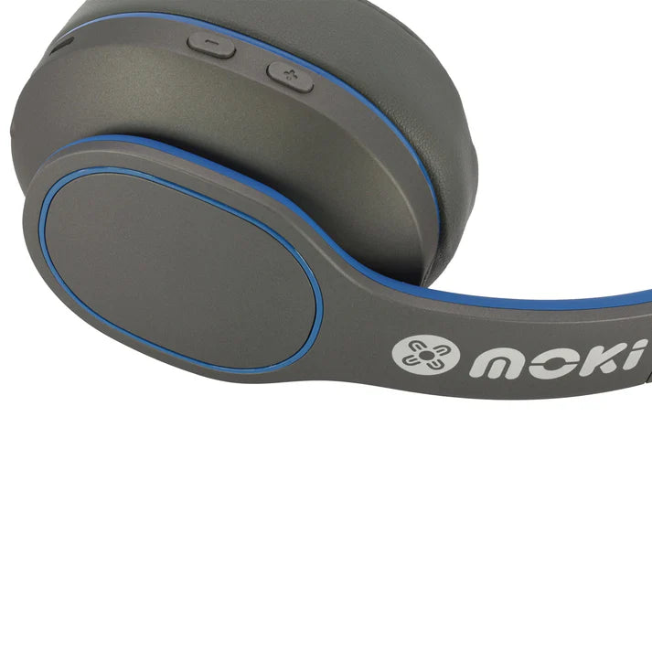 Moki Navigator ANC Active Noise Cancellation Volume Limited Wireless Headphones
