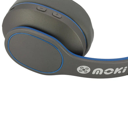 Moki Navigator ANC Active Noise Cancellation Volume Limited Wireless Headphones