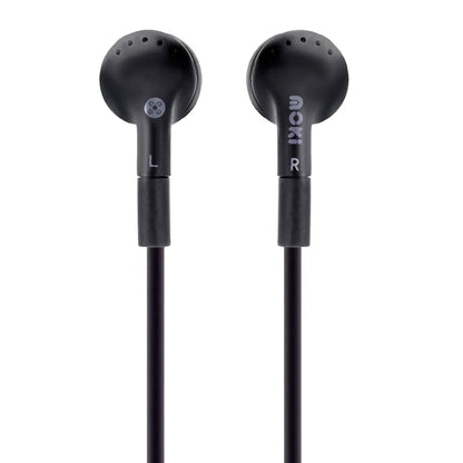 Moki Noise Isolation Earphones Black