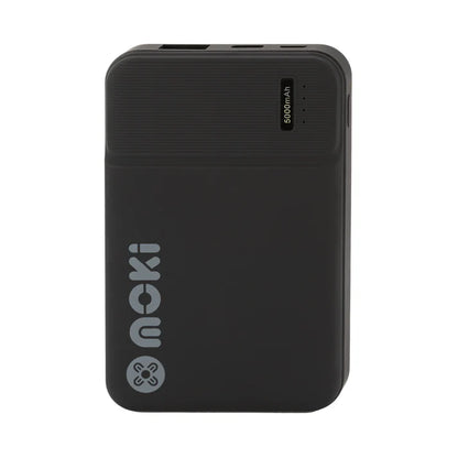 Moki Power Bank Type-C / USB-A 5000mAh – Compact Portable Charging Solution