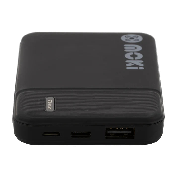 Moki Power Bank Type-C / USB-A 5000mAh – Compact Portable Charging Solution