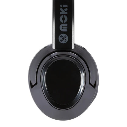 Moki Premium USB Headphone with Boom Microphone Plug & Play