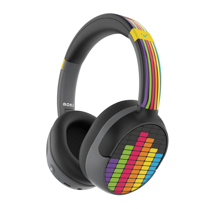 Moki Super Pop Wireless Headphones Levels