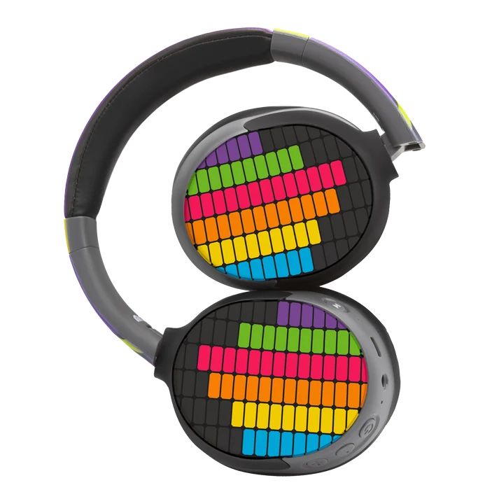 Moki Super Pop Wireless Headphones Levels