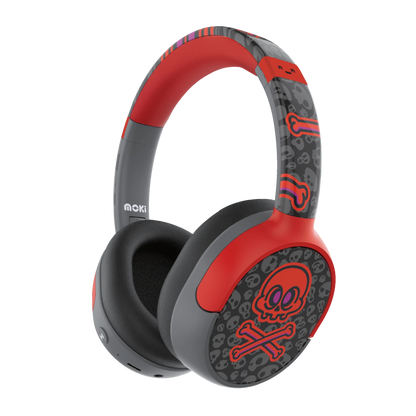 Moki Super Pop Wireless Headphones Skulls