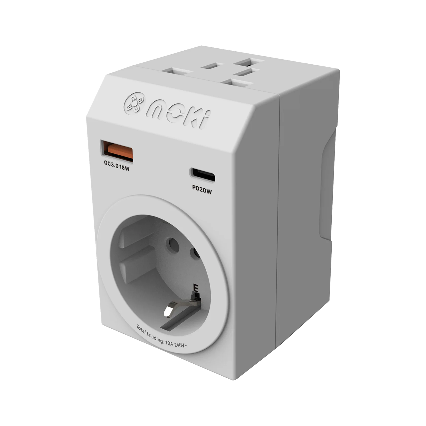 Moki Universal to AU/NZ Travel Adaptor PLUS | 20W USB-C
